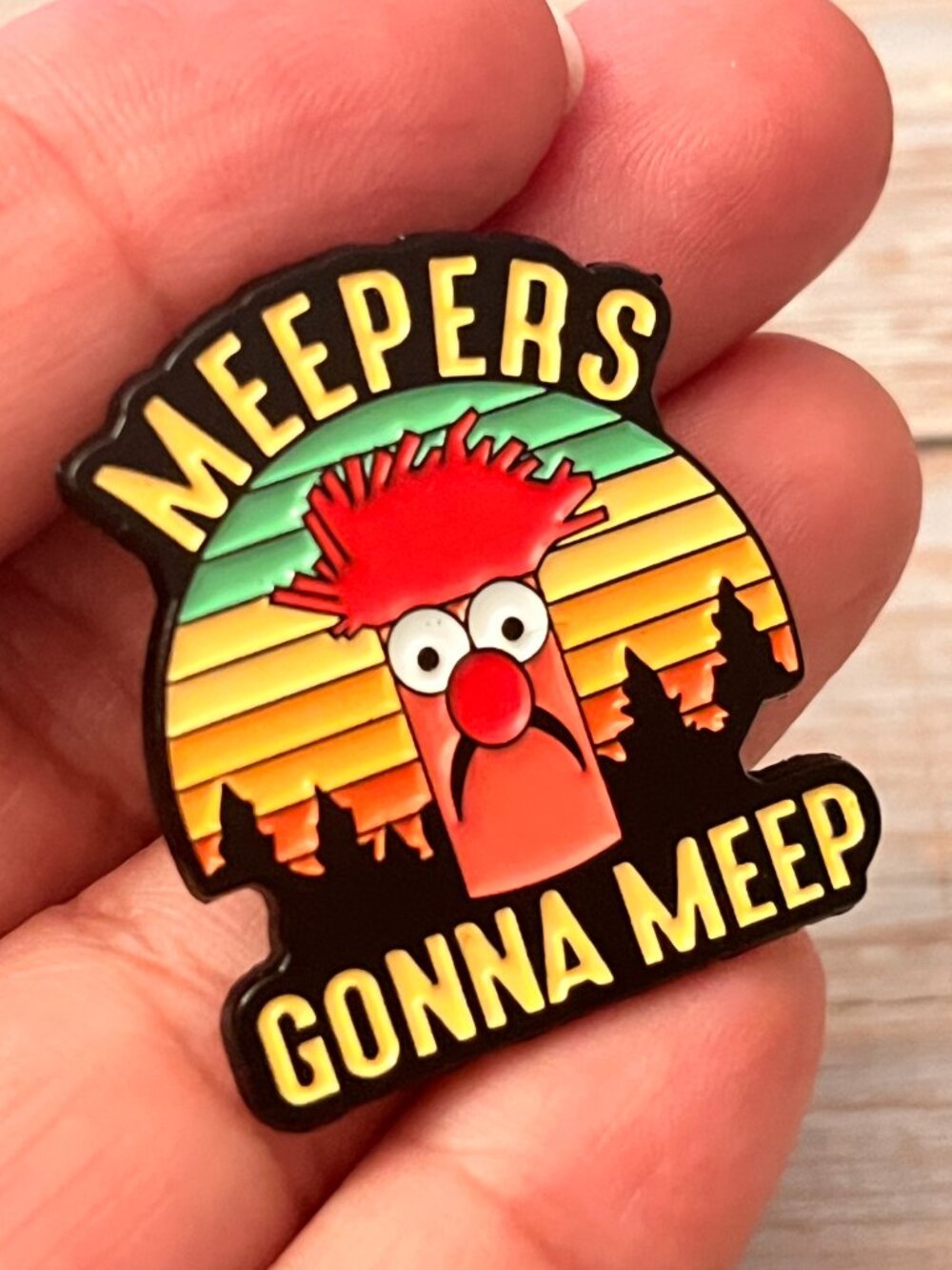 Meepers Gonna Meep Collectible Enamel Pin NEW 761